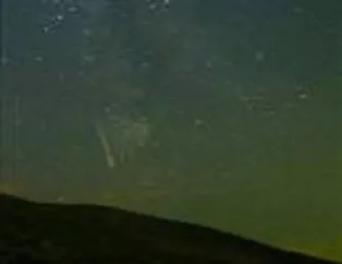 Meteor yağmurundan görüntüler