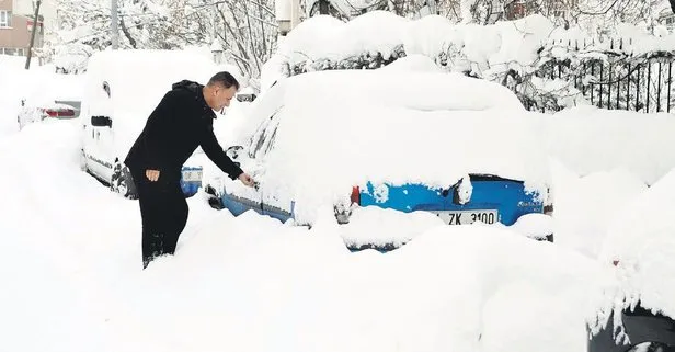 Bereket yağdı Türkiye beyaza boyandı! Ağrı eksi 31 dereceyle rekor kırdı!