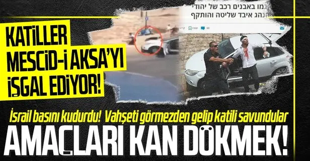 SON DAKİKA: İşte İsrail vahşetinin en net görüntüsü! Müslümanların üzerine araçlarını sürdüler