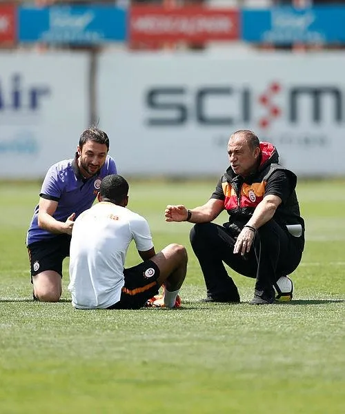 Aysel Uçkan Galatasaray antrenmanında yer aldı-5