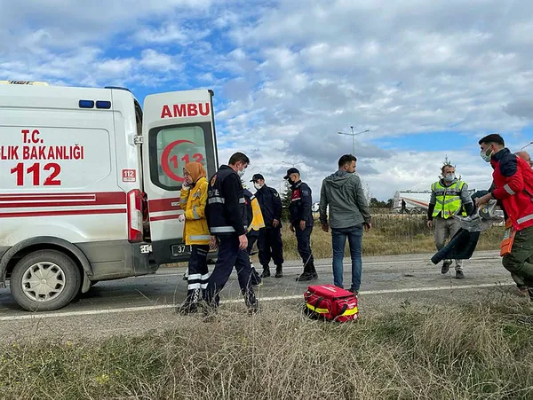 Son dakika: Kastamonu'da polis servisi devrildi! Yaralılar var!-3