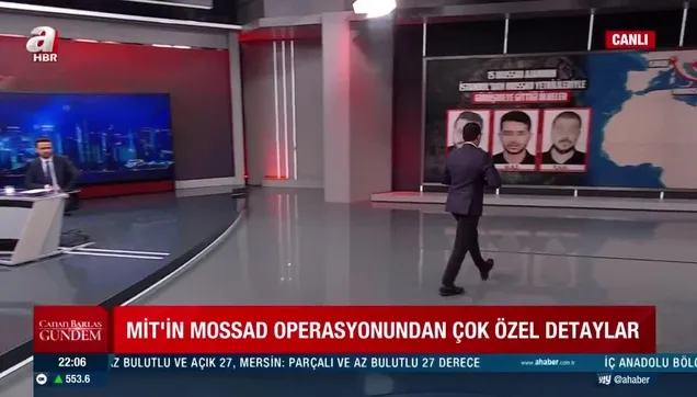 MİT'in MOSSAD'a yönelik düzenlediği çarpıcı operasyonun detayları A Haber'de açığa çıktı!