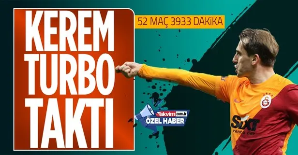 Özel Haber I Kerem Aktürkoğlu sezona damga vurdu! 52 maç, 3933 dakika...