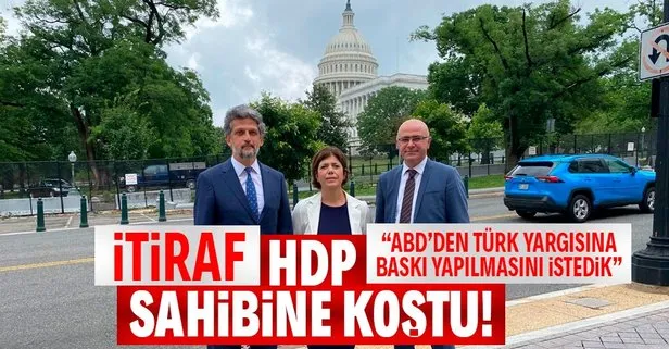 HDP Sözcüsü Hişyar Özsoy ABD Başkanı Biden’dan Türk yargısına baskı yapması için yardım isteyeceklerini itiraf etti!