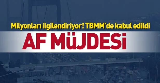 Milyonları ilgilendiriyor! TBMM'de kabul edildi