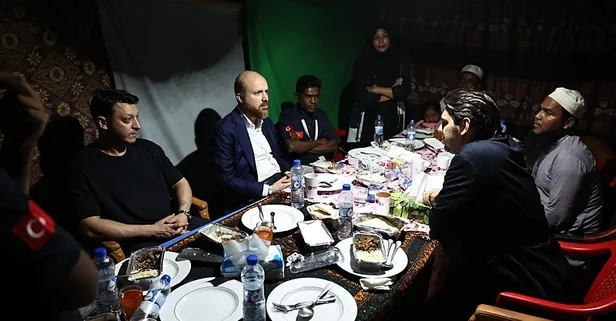 Bilal Erdoğan Arakanlı Müslümanlarla iftar yaptı