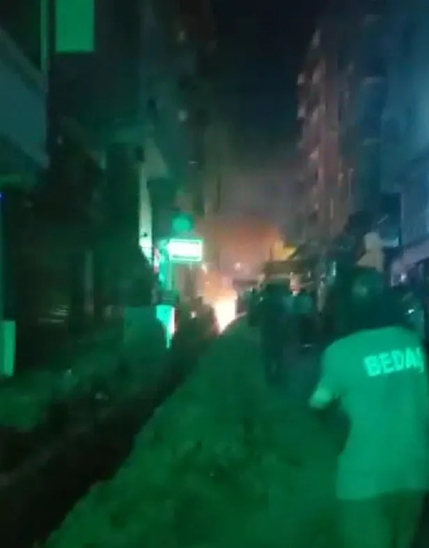 Son dakika: Gece yarısı kabusu yaşadılar! Kablolardaki patlamalar paniğe neden oldu-3