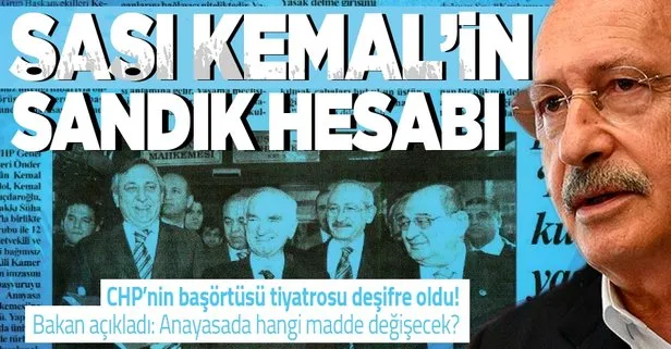 Adalet Bakanı Bozdağ CHP’nin başörtüsü tiyatrosunu deşifre etti! Tek maddede değişiklik yapılacak