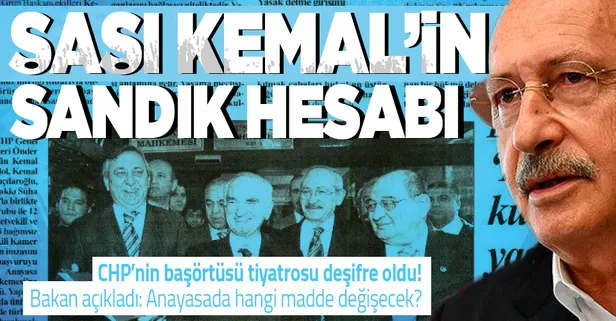 Adalet Bakanı Bozdağ CHP'nin başörtüsü tiyatrosunu deşifre etti! "Tek maddede değişiklik yapılacak"
