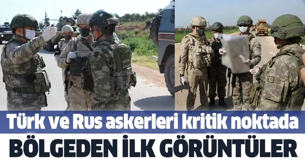 Son dakika: İdlib’deki M4 karayolunda 4’üncü Türk-Rus birleşik kara devriyesi icra edildi