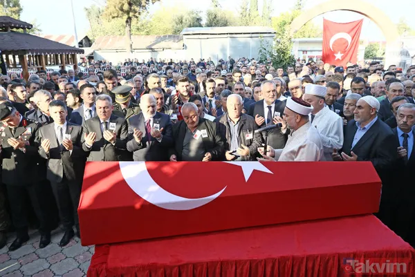Şehit Piyade Komando Binbaşı Mehmet Duman son yolculuğuna uğurlandı... Duygulandıran sözler - 9