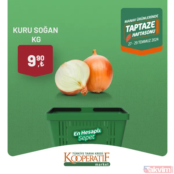 Tarım Kredi Market'te 60 üründe dev indirim! Katalogda yok yok! Taze Kaşar 249 TL, Siyah Zeytin 115 TL, Tuvalet Kağıdı 40'lı 209 TL... - 2
