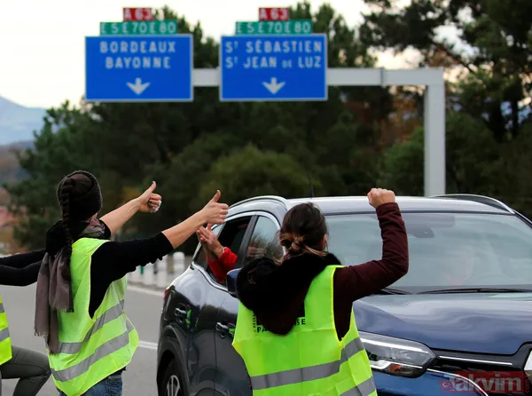 Paris'teki son gösterilerin faturası ağır oldu - 27