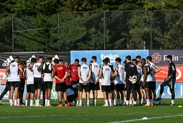 Beşiktaş’ta yeni sezon hazırlıkları sürüyor