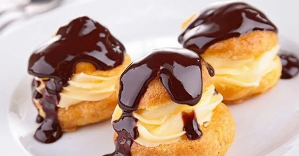 Evde kolay profiterol tarifi! Masterchef Türkiye’de yapılan pratik ve lezzetli profiterol tarifi!