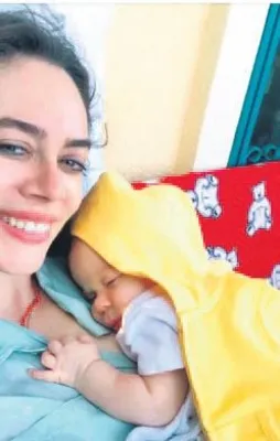 Kucağına yakıştı