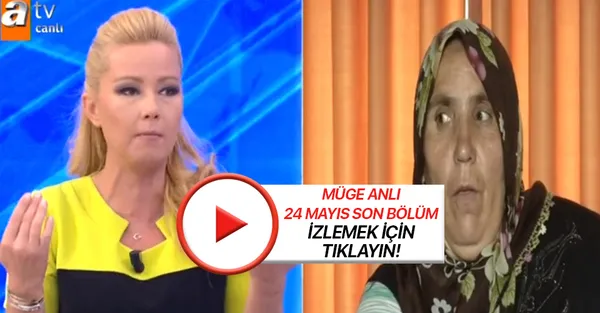 Müge Anlı canlı yayınında son dakika Ecrin bebek gelişmesi! 24 Mayıs Müge Anlı ile Tatlı Sert son bölüm tek parça full izle-1