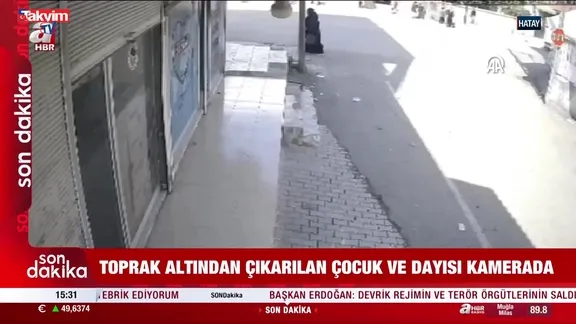 Hatay’da vahşet: Dayısının toprağa gömdüğü çocuk ve dayısı kamerada