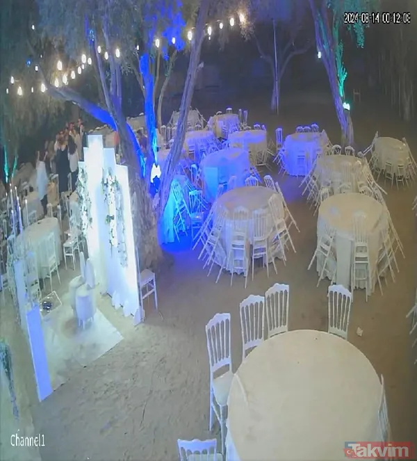 Düğün salonu karıştı: Yumruklar sandalyeler havada uçuştu! Gelin ve damat... - 4