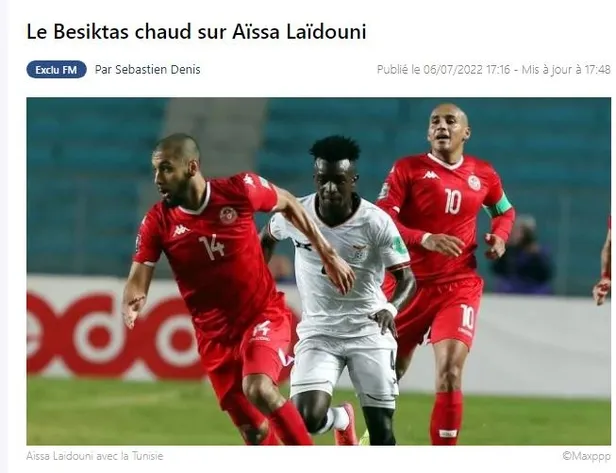 Transferin hızlı takımı Beşiktaş dur durak bilmiyor! Tunuslu orta saha Aissa Laidouni için harekete geçildi-3