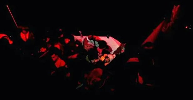 Bodrum açıklarında 45 kaçak göçmen yakalandı