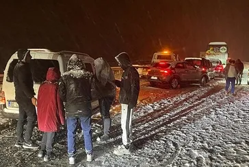 Kar hayatı olumsuz etkiledi!