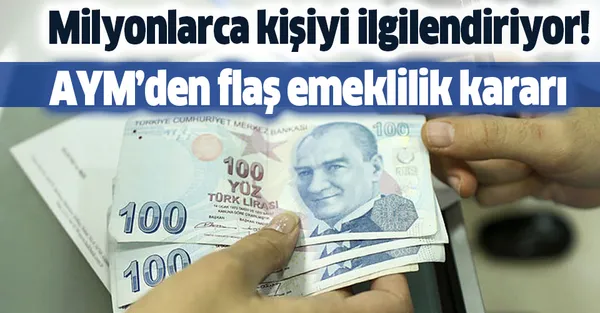 Gurbetçiler dikkat! AYM'den flaş emeklilik kararı!-1