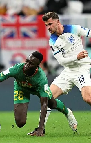 Senegal'i 3-0 yenen İngiltere, çeyrek finalde Fransa'nın rakibi oldu