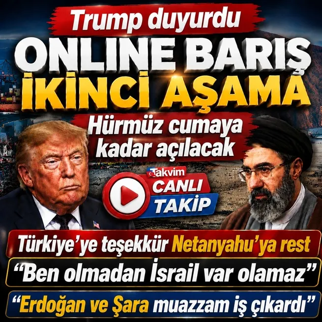 CANLI | İran ve ABD imzaları online attı! Trumptan Türkiyeye teşekkür İsraile rest