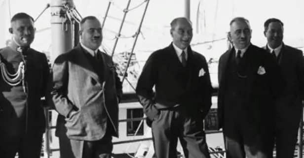 Atatürk'ün ilk kez izleyeceğiniz 43 saniyelik videosu!