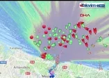 İstanbul'daki sis gemi trafiğini vurdu