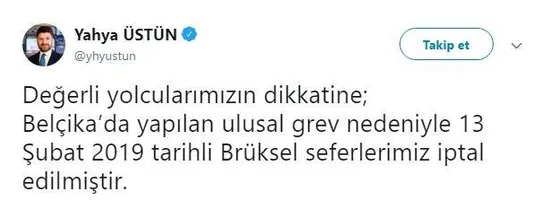 THY'den açıklama! O seferler iptal-1