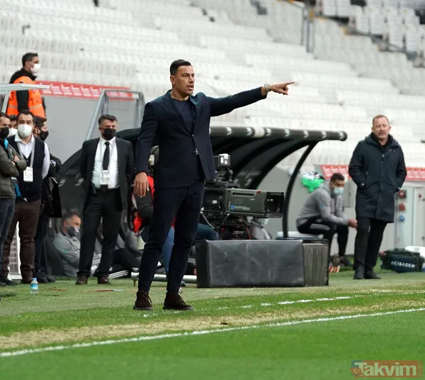 Beşiktaş Teknik Direktörü Sergen Yalçın Alanyaspor galibiyeti sonrası konuştu: Lige geri döndük - 38