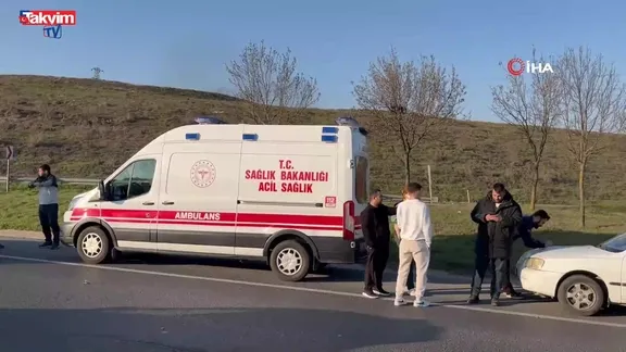 Çorlu’da zincirleme kaza: 2 yaralı