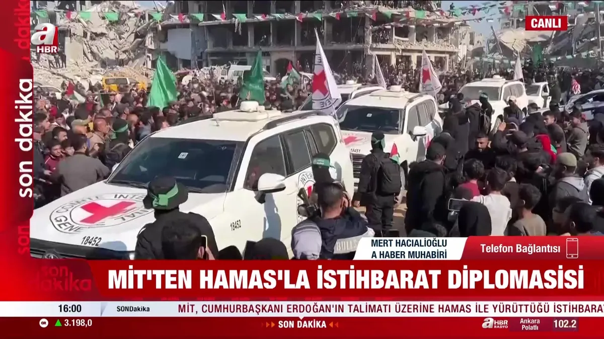 Hamas 5 Taylandlı rehineyi bıraktı!