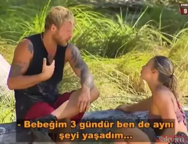 Survivor Yunus Emre ve Aleyna arasındaki yakınlığı gören Demet Akalın kendini tutamadı! Gözler Yunus Emre'nin hamile eşinde! “Aşkım diyorum...” - 2