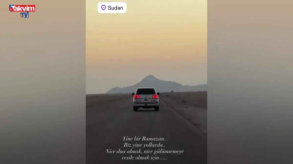 Gamze Özçelik Sudan yolunda | Video İzle