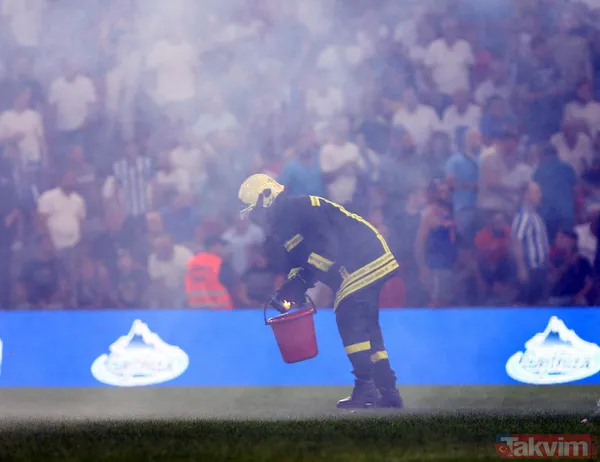 Beşiktaş Tirana maçında olay! Ceza tehlikesi var - 31