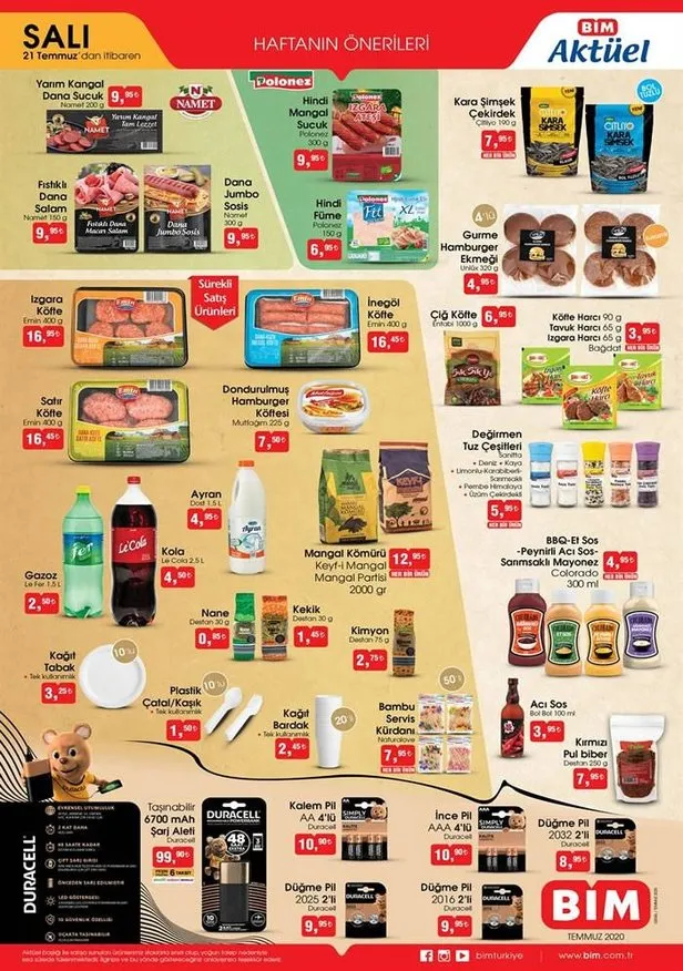 bim market 21 24 temmuz sali ve cuma