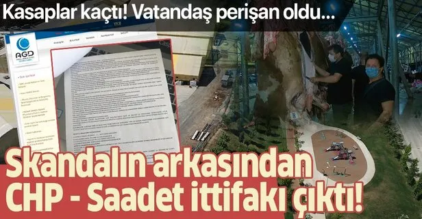 Kayaşehir Kurbanlık Satış ve Kesim Alanı’nda kasapların kaçması CHP - Saadet Partisi ittifakını ortaya çıkardı!