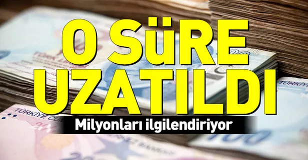 Vergi beyannameleri süresi uzatıldı