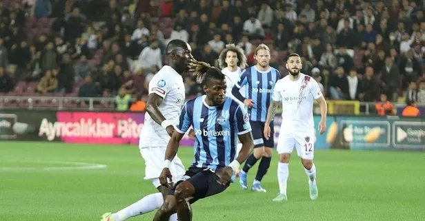 Hatay’da kazanan yok! Hatayspor 0-0 Adana Demirspor