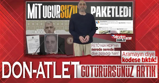 MİT tarafından paketlenen FETÖ'cü Uğur Demirok tutuklandı