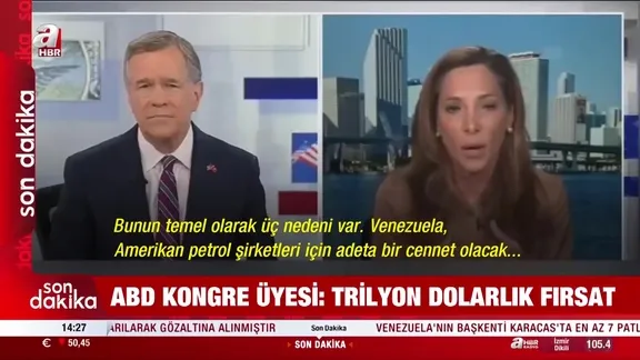 ABD Kongre Üyesi Maria Elvira Salazar: Şirketlerimiz bayram edecek