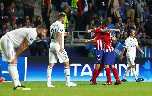 Süper Kupa'nın sahibi Atletico Madrid | Real Madrid:2 - Atletico Madrid: 4 (MAÇ SONUCU)-1