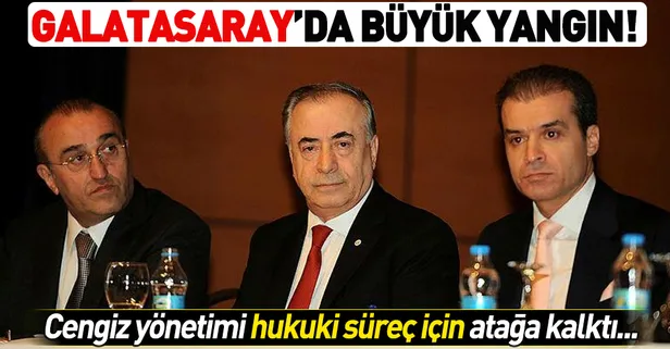 Galatasaray'da büyük yangın!