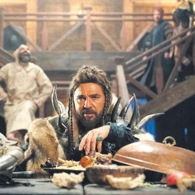 Çocuk filminde şarkı söyledi