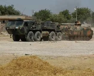 Suriye sınırına askeri sevkiyat