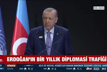 Erdoğan'ın 2024 yılı diplomasi trafiği!