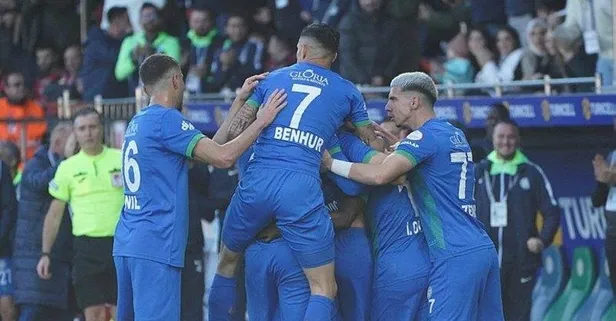 Rizespor Hatayspor'u 2 golle geçti!